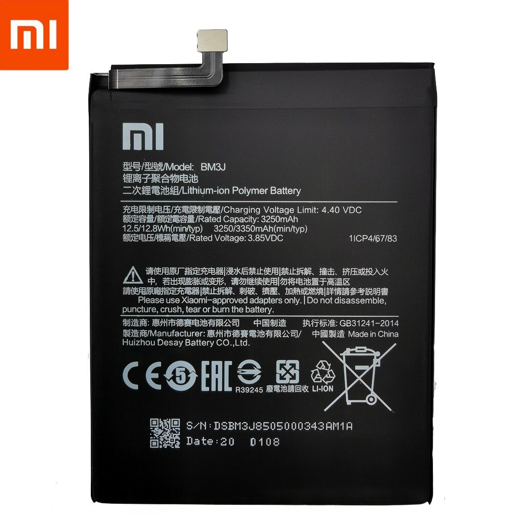 Xiaomi Mi 8 Lite Orijinal Batarya