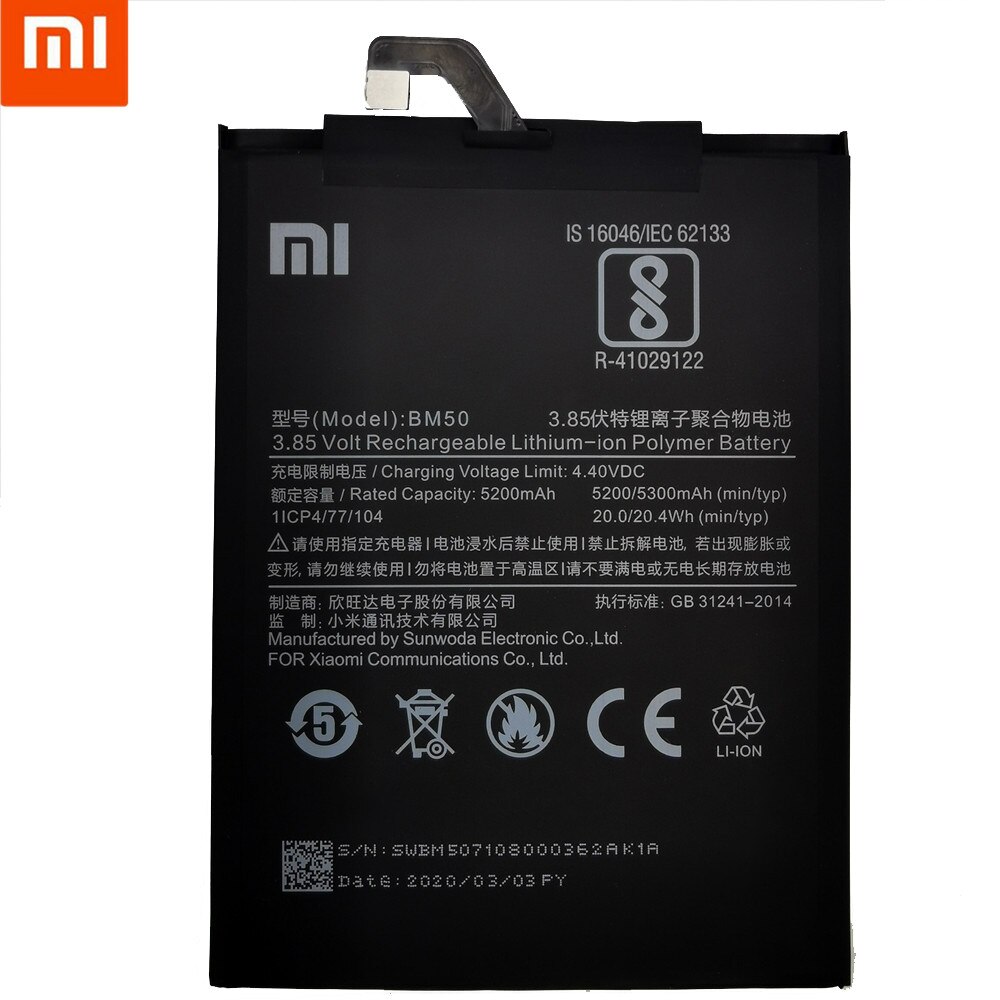 Xiaomi Mi Max 2 Orjinal Batarya