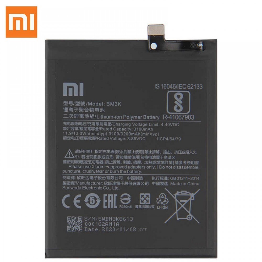 Xiaomi Mi Mix 3 Orjinal Batarya